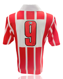 ROMARIO SIGNED PSV EINDHOVEN 1990/92 HOME SHIRT (ACG CERT AG17896)-1