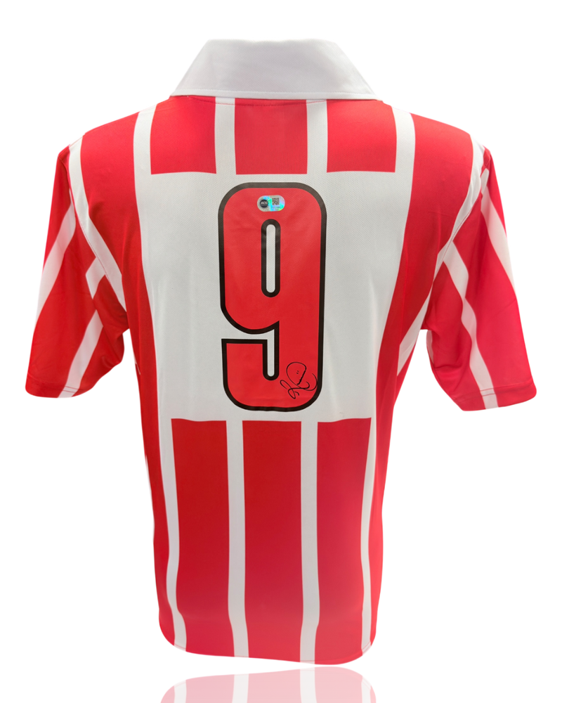 ROMARIO SIGNED PSV EINDHOVEN 1990/92 HOME SHIRT (ACG CERT AG17896)-1