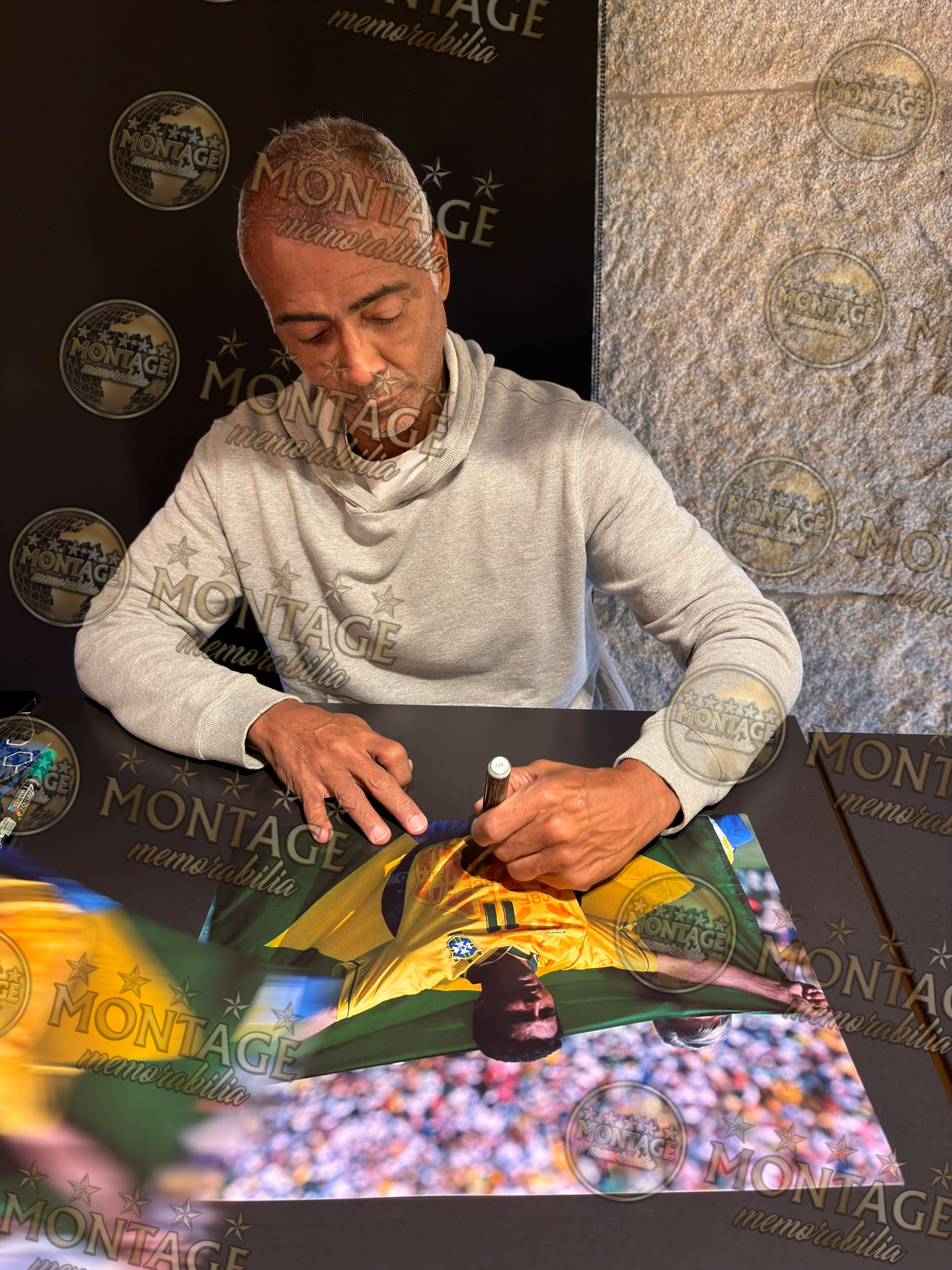 ROMARIO SIGNED BRAZIL WORLD CUP 1994 16X12 PHOTOGRAPH (ACG CERT AG17879)-3