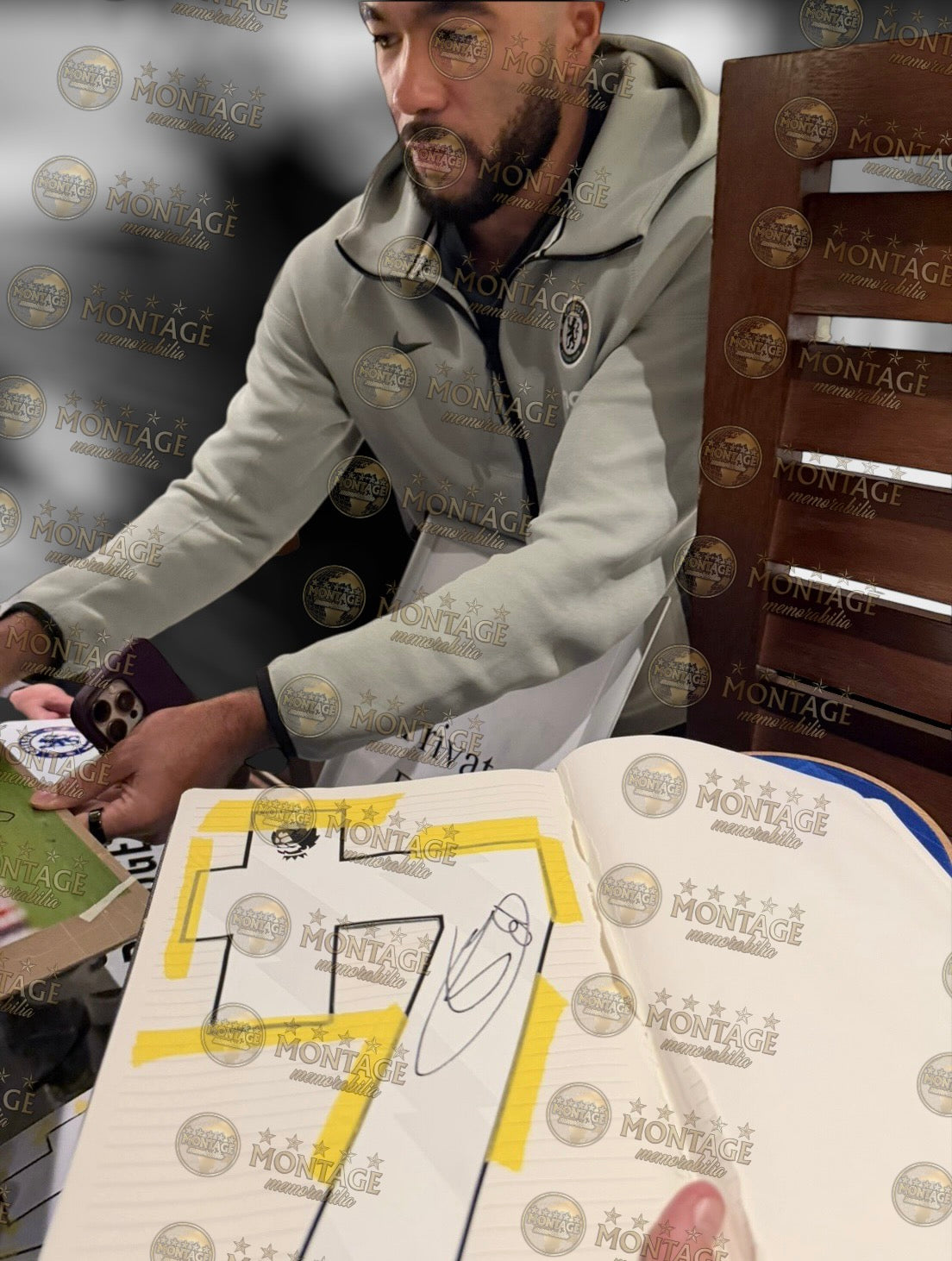 REECE JAMES SIGNED CHELSEA FC 2025/26 HOME SHIRT (ACG CERT AG17827)