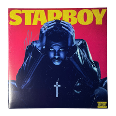 THE WEEKND SIGNED STARBOY LP VINYL 12" ALBUM (ACG CERT AG17905)-1