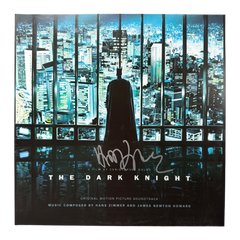 HANS ZIMMER SIGNED BATMAN THE DARK KNIGHT SOUNDTRACK VINYL (ACG CERT AG17908)-1