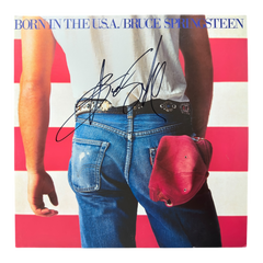 BRUCE SPRINGSTEEN SIGNED BORN IN THE USA VINYL LP (ACG CERT AG17911)-1