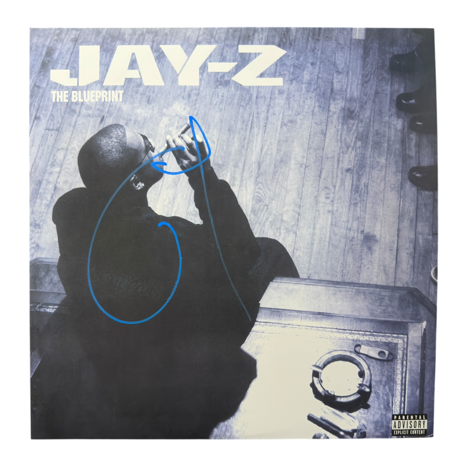 JAY Z SIGNED THE BLUEPRINT ALBUM VINYL RAP 12" LP (ACG CERT AG17912)-1
