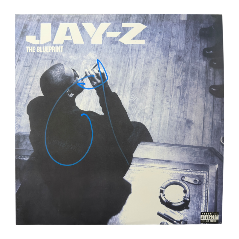 JAY Z SIGNED THE BLUEPRINT ALBUM VINYL RAP 12" LP (ACG CERT AG17912)-1