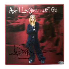 AVRIL LAVIGNE SIGNED LET GO ALBUM VINYL SK8ER BOI (ACG CERT AG17914)-1