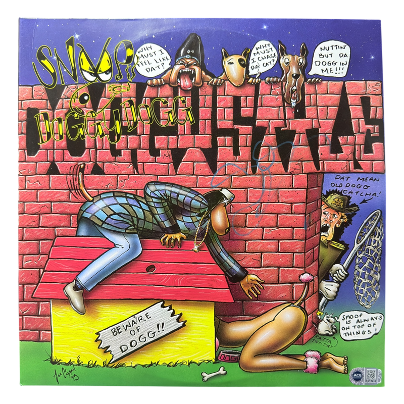 SNOOP DOGGY DOGG SIGNED DOGGYSTYLE VINYL ALBUM (ACG CERT AG17915)-1