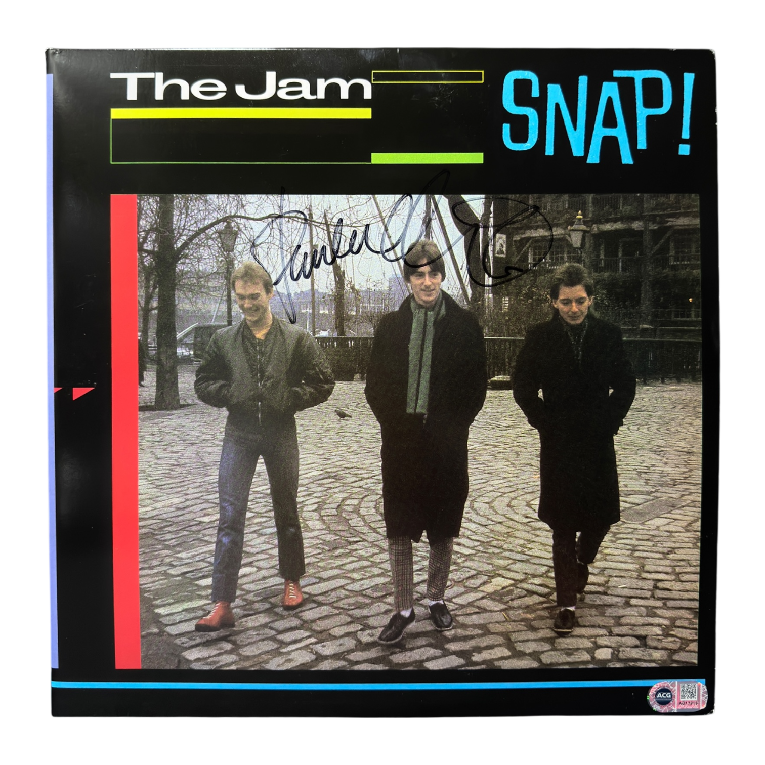 PAUL WELLER SIGNED THE JAM SNAP ALBUM VINYL (ACG CERT AG17919)-1