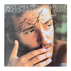 BRUCE SPRINGSTEEN SIGNED THE WILD, INNOCENT & SHUFFLE VINYL LP (ACG CERT AG17920)-1