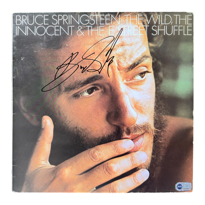 BRUCE SPRINGSTEEN SIGNED THE WILD, INNOCENT & SHUFFLE VINYL LP (ACG CERT AG17920)-1