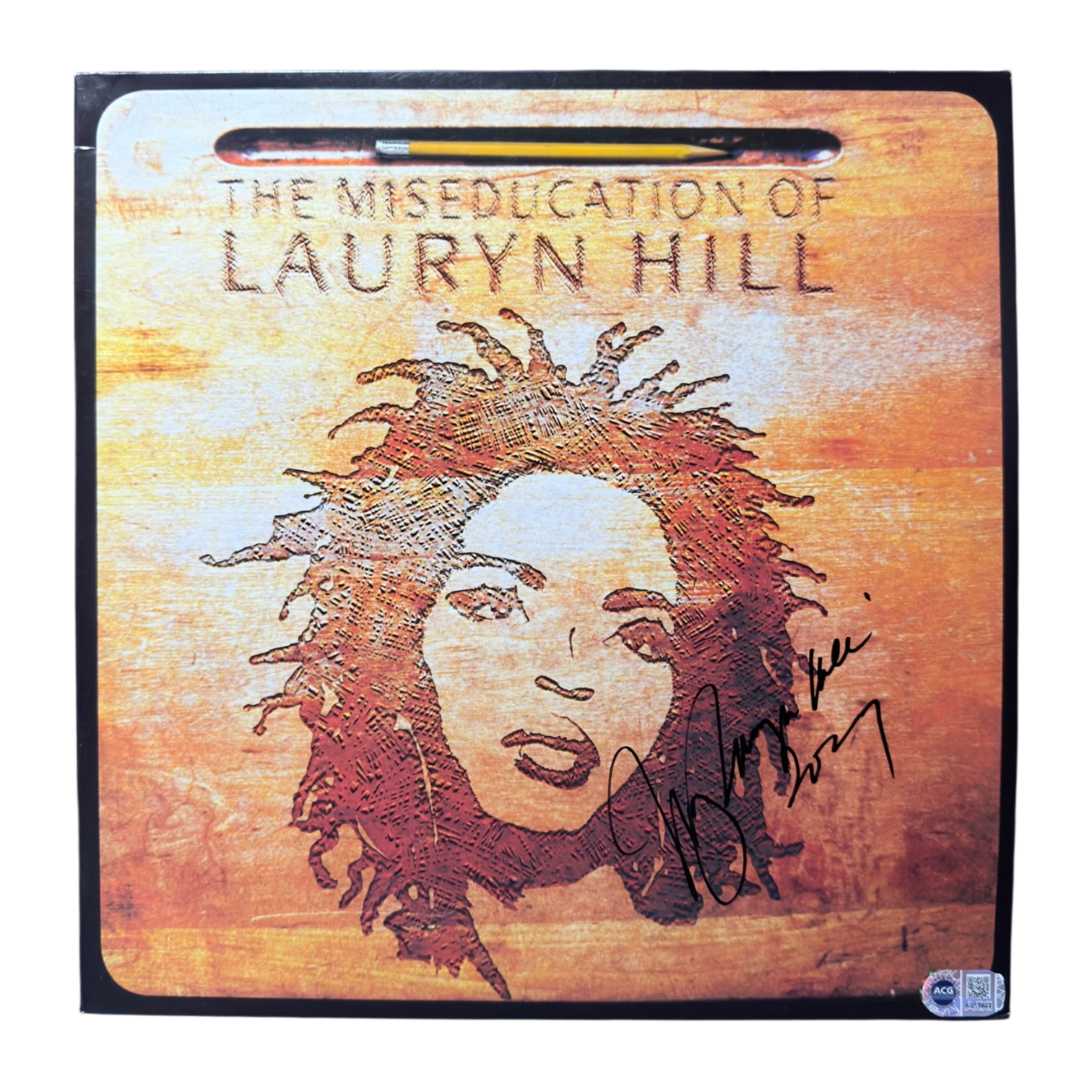 LAURYN HILL SIGNED THE MISEDUCATION OF LAURYN HILL VINYL (ACG CERT AG17923)-1