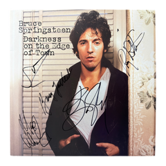 BRUCE SPRINGSTEEN & E STREET BAND SIGNED DARKNESS ON EDGE OF TOWN VINYL (ACG CERT AG17931)-1