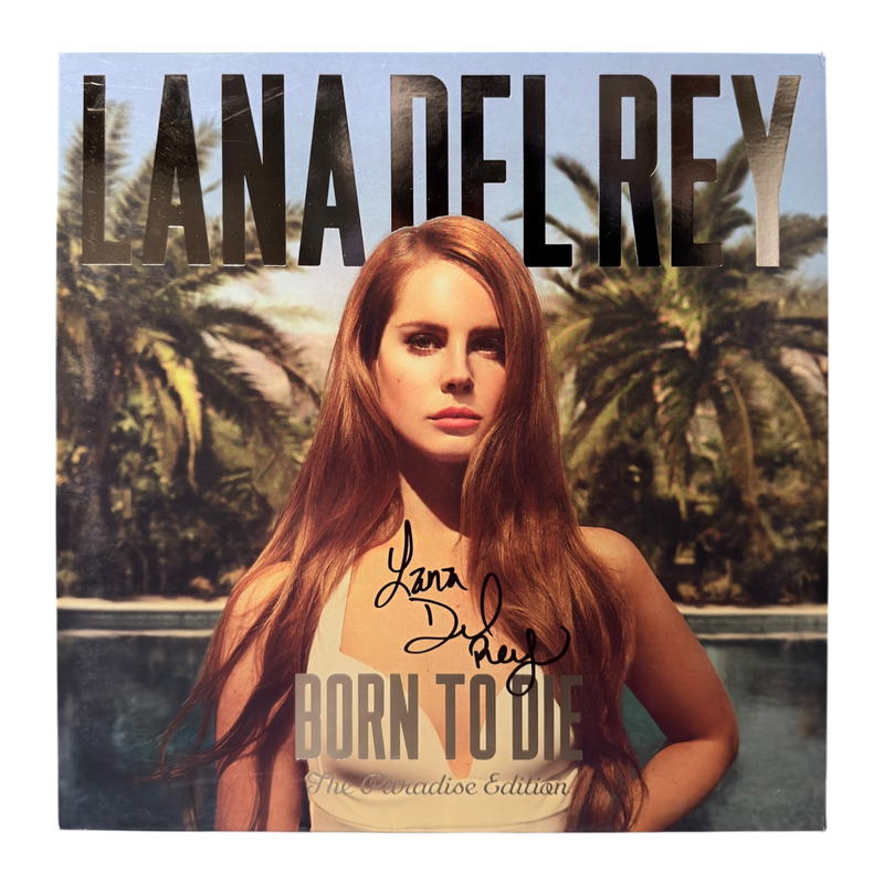 LANA DEL REY SIGNED BORN TO DIE PARADISE EDITION VINYL LP (ACG CERT AG17933)-1