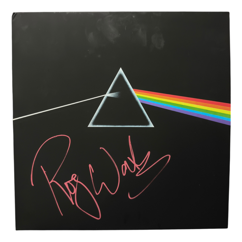 ROGER WATERS SIGNED PINK FLOYD DARK SIDE OF THE MOON VINYL (ACG CERT AG17940)-1