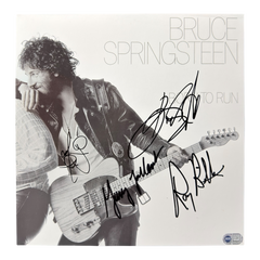 BRUCE SPRINGSTEEN & E STREET BAND SIGNED BORN TO RUN LP (ACG CERT AG16535)-1