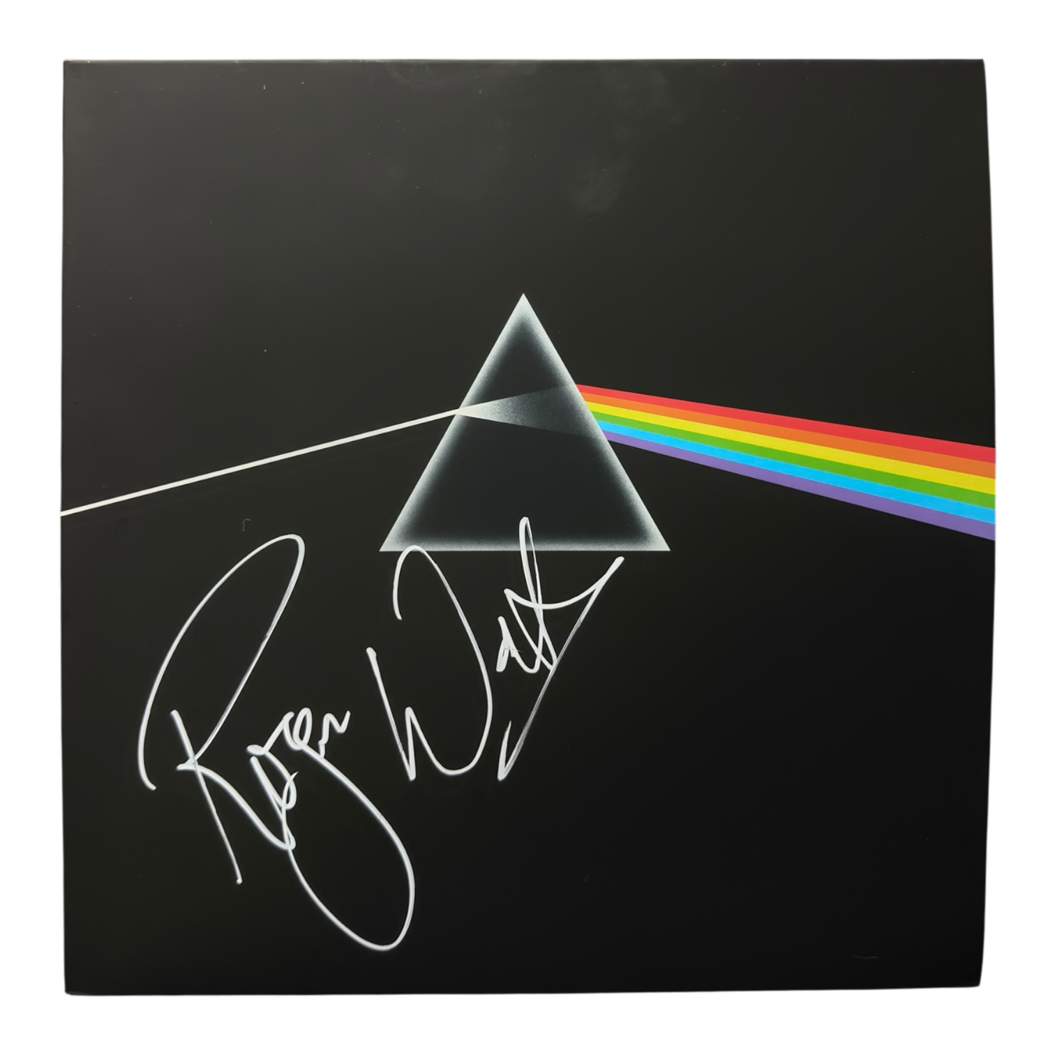 ROGER WATERS SIGNED PINK FLOYD DARK SIDE OF THE MOON VINYL (ACG CERT AG17942)