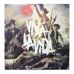JONNY BUCKLAND & WILL CHAMPION SIGNED COLDPLAY VIVA LA VIDA VINYL (ACG CERT AG17951)-1
