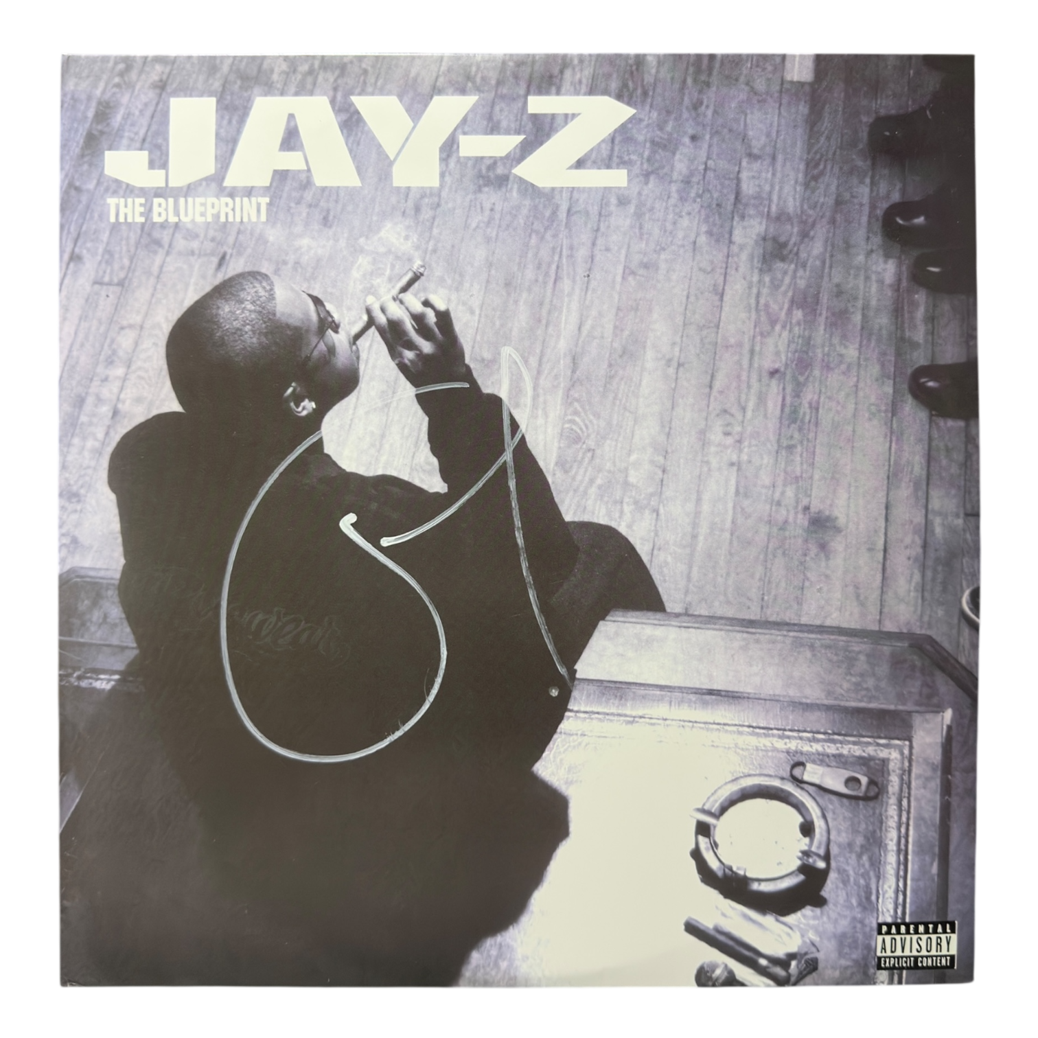 JAY Z SIGNED THE BLUEPRINT ALBUM RAP VINYL LP (ACG CERT AG17957)-1