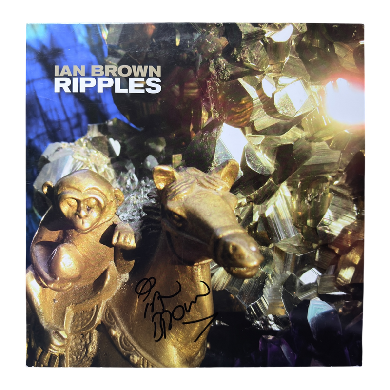 IAN BROWN SIGNED RIPPLES ALBUM 12” VINYL LP (ACG CERT AG17959)-1