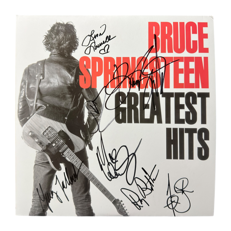 BRUCE SPRINGSTEEN & E-STREET BAND SIGNED GREATEST HITS VINYL LP (ACG CERT AG17961)-1