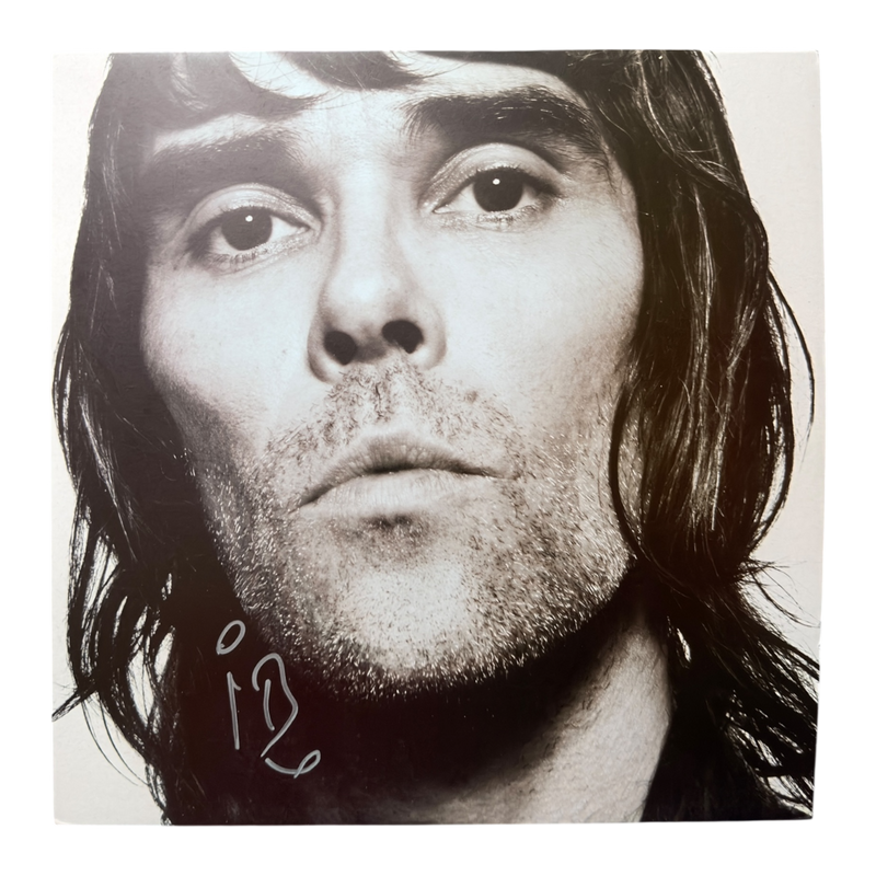 IAN BROWN SIGNED THE GREATEST ALBUM 12" VINYL LP (ACG CERT AG17962)-1