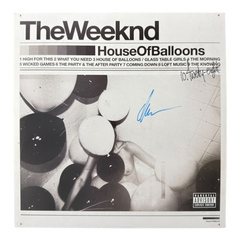 THE WEEKND SIGNED HOUSE OF BALLOONS LP VINYL ALBUM (ACG CERT AG17965)-1