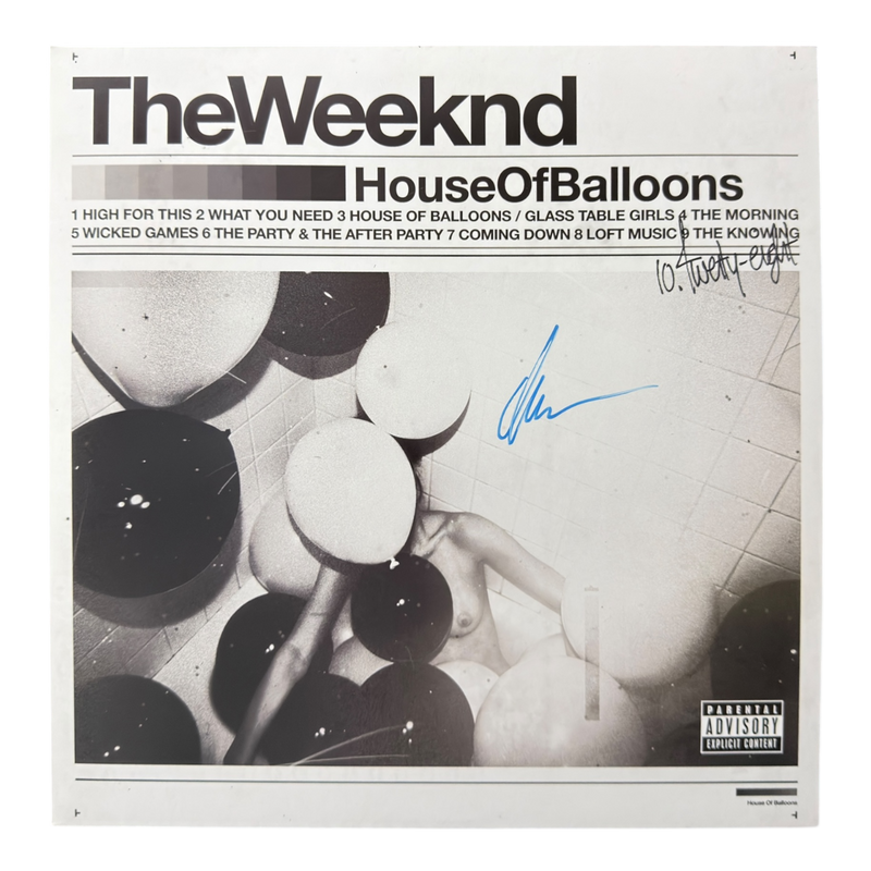 THE WEEKND SIGNED HOUSE OF BALLOONS LP VINYL ALBUM (ACG CERT AG17965)-1