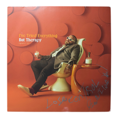 TEDDY SWIMS SIGNED I’VE TRIED EVERYTHING BUT THERAPY VINYL (ACG CERT AG17968)-1