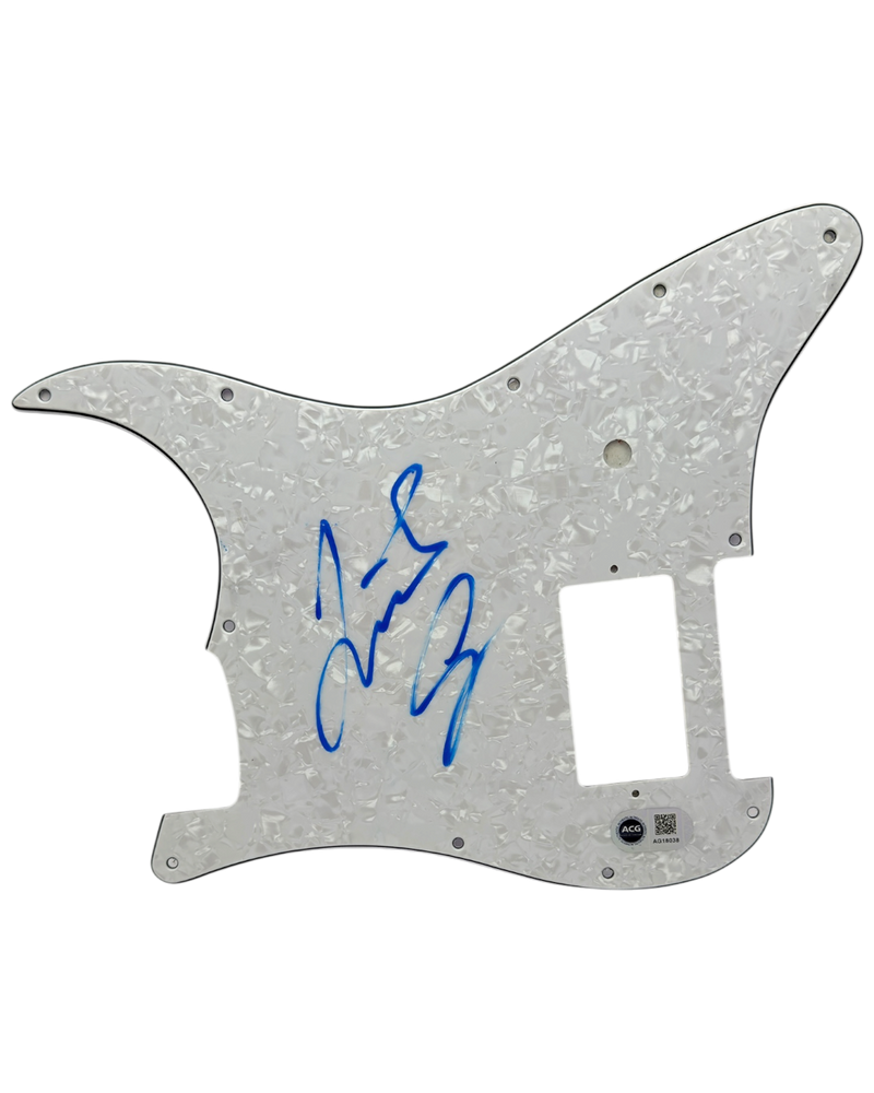 LEWIS CAPALDI SIGNED GUITAR PICK GUARD (ACG CERT AG18038)-1