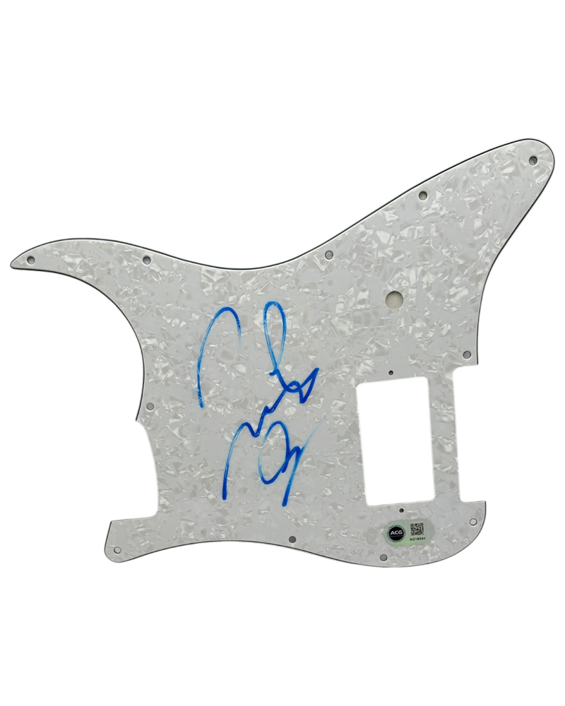 LEWIS CAPALDI SIGNED GUITAR PICK GUARD (ACG CERT AG18041)-1