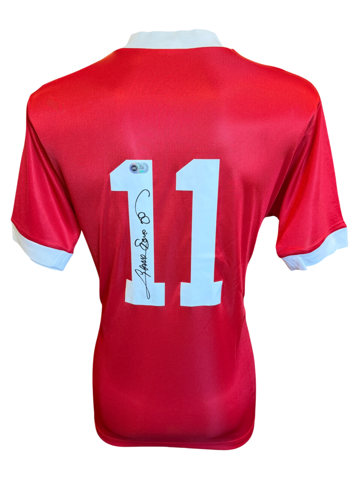 GRAEME SOUNESS SIGNED LIVERPOOL FC WEMBLEY 78 HOME SHIRT (ACG CERT AG136118)