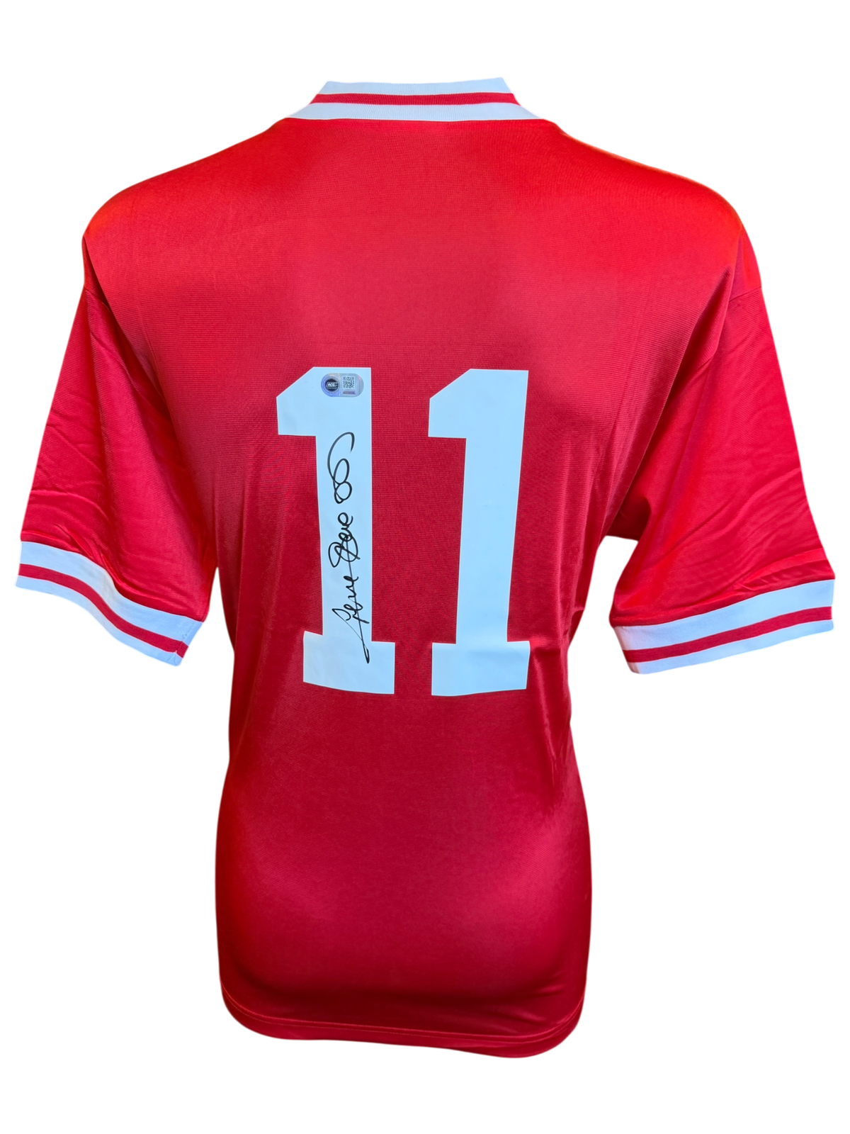GRAEME SOUNESS SIGNED LIVERPOOL FC ROME 84 HOME SHIRT (ACG CERT AG136120)-1