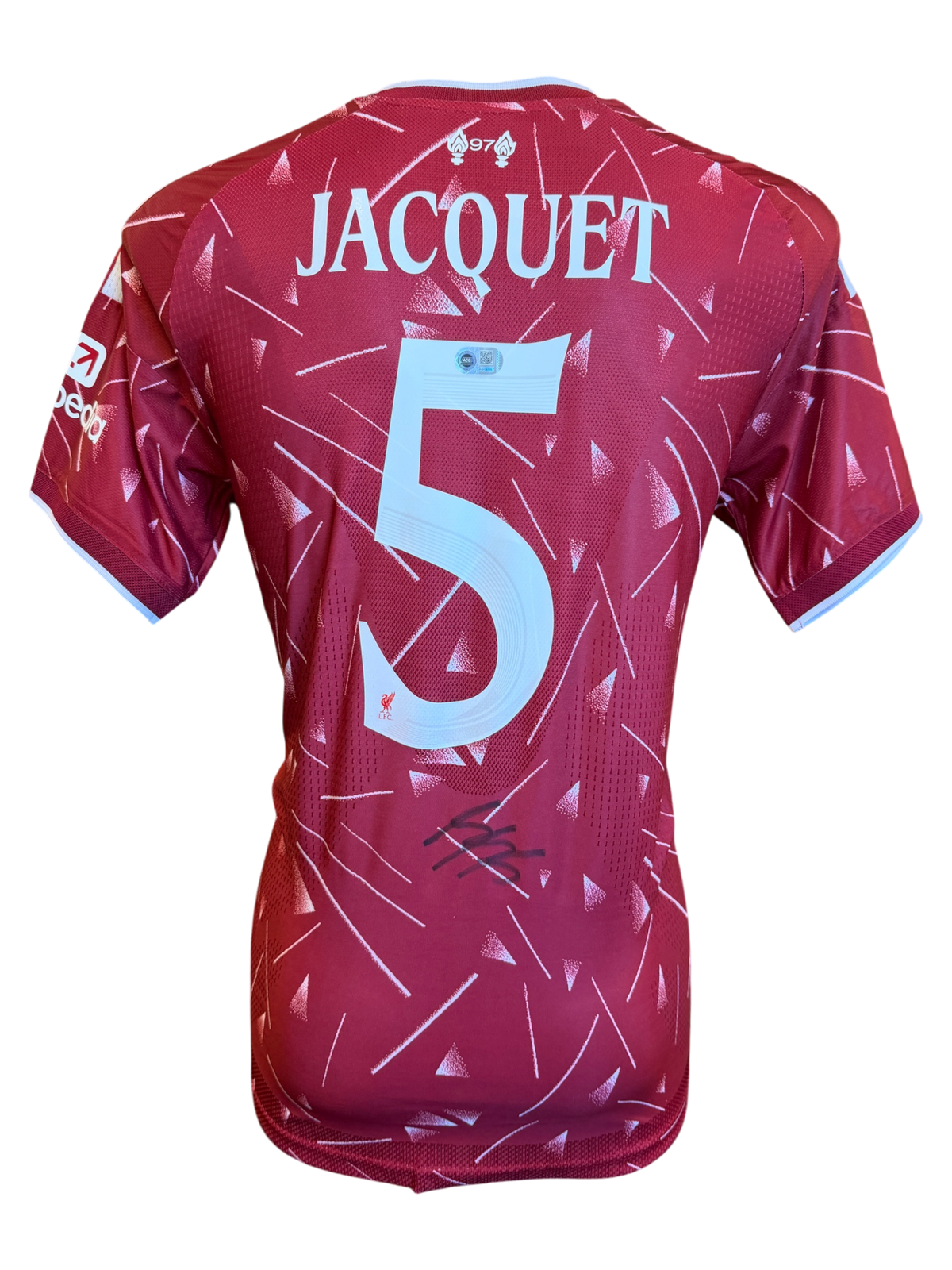 JEREMY JACQUET SIGNED LIVERPOOL 26/27 HOME SHIRT (ACG CERT AG136125)-1