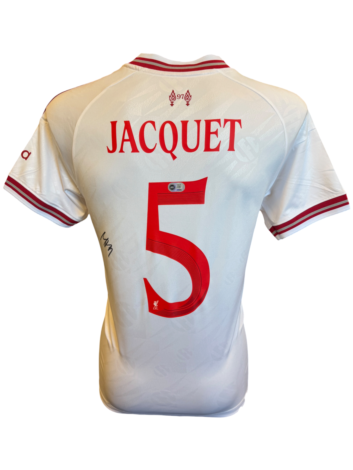 JEREMY JACQUET SIGNED LIVERPOOL 26/27 AWAY SHIRT (ACG CERT AG136132)-1