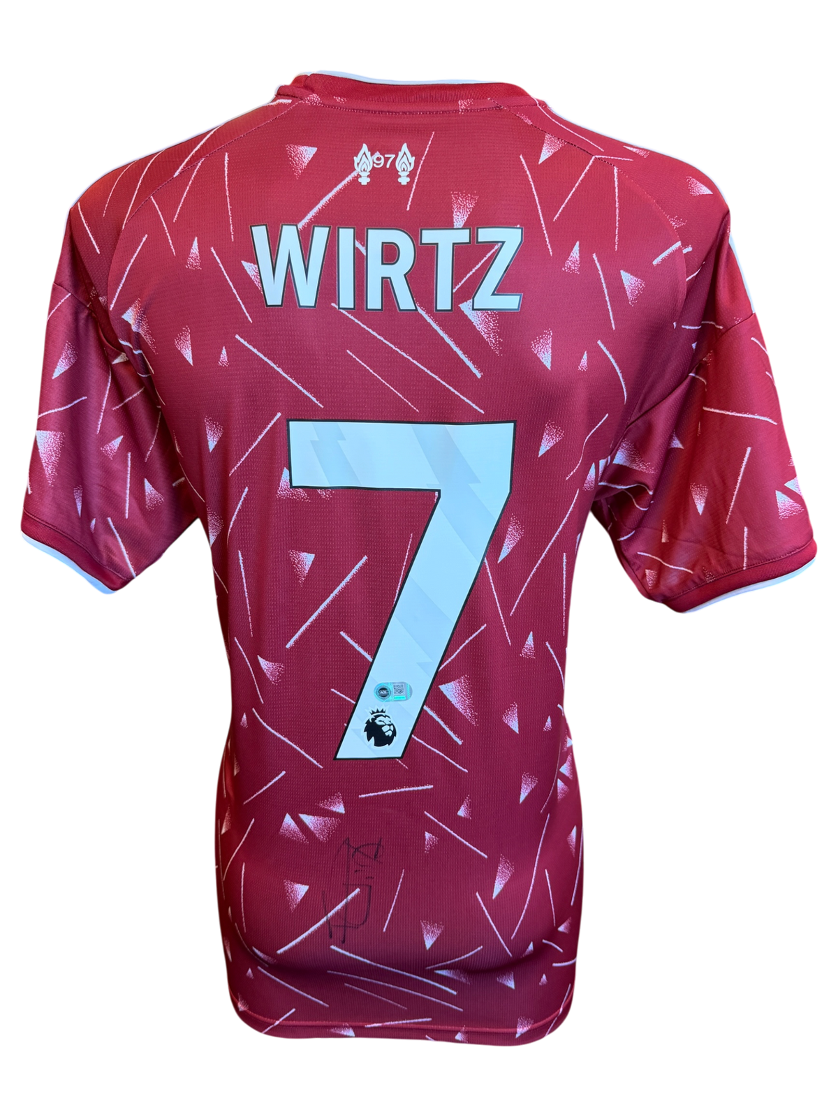 FLORIAN WIRTZ SIGNED LIVERPOOL 26/27 HOME SHIRT (ACG CERT AG136133)-1
