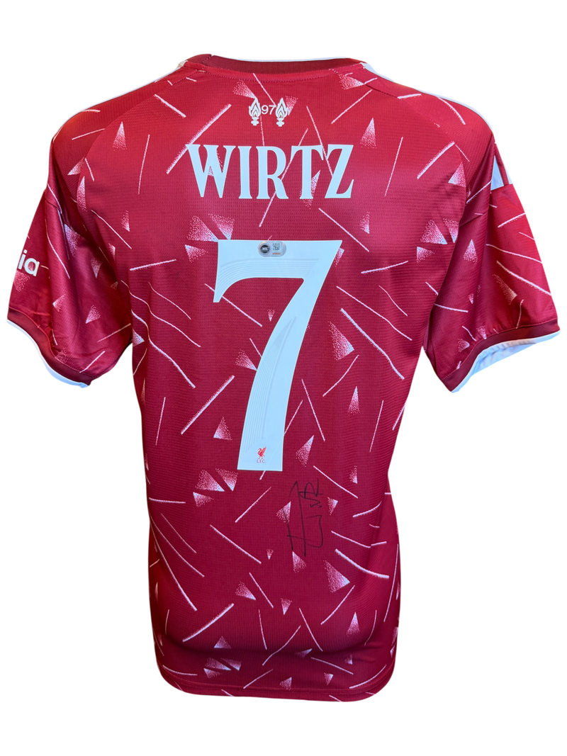 FLORIAN WIRTZ SIGNED LIVERPOOL 26/27 HOME SHIRT (ACG CERT AG136134)-1