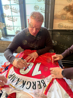 DENNIS BERGKAMP SIGNED ARSENAL FC 2004/05 HOME SHIRT (ACG WITNESS AG46514)-2