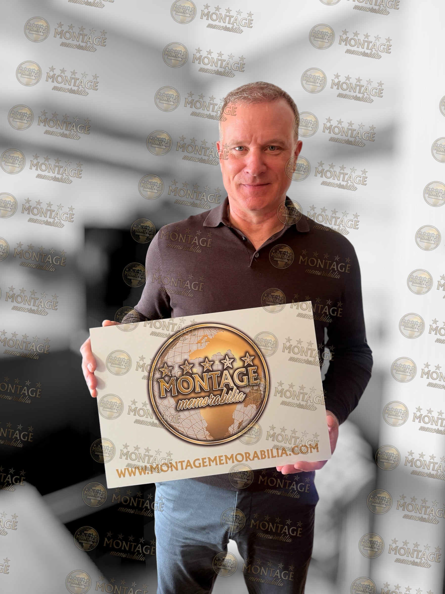 DENNIS BERGKAMP SIGNED ARSENAL INVINCIBLES 03/04 SHIRT (ACG WITNESS AG46513)