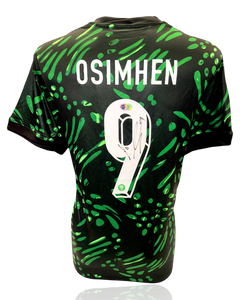 VICTOR OSIMHEN SIGNED NIGERIA 24/26 HOME NATIONAL SHIRT (ACG CERT AG18104)-1