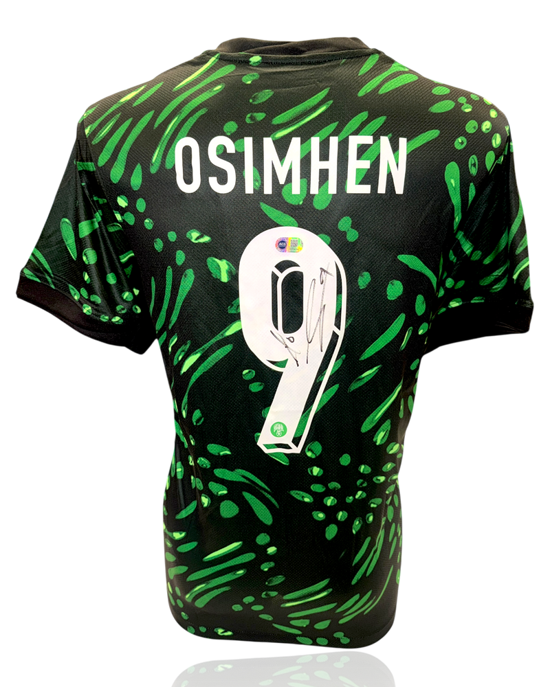 VICTOR OSIMHEN SIGNED NIGERIA 24/26 HOME NATIONAL SHIRT (ACG CERT AG18104)-1