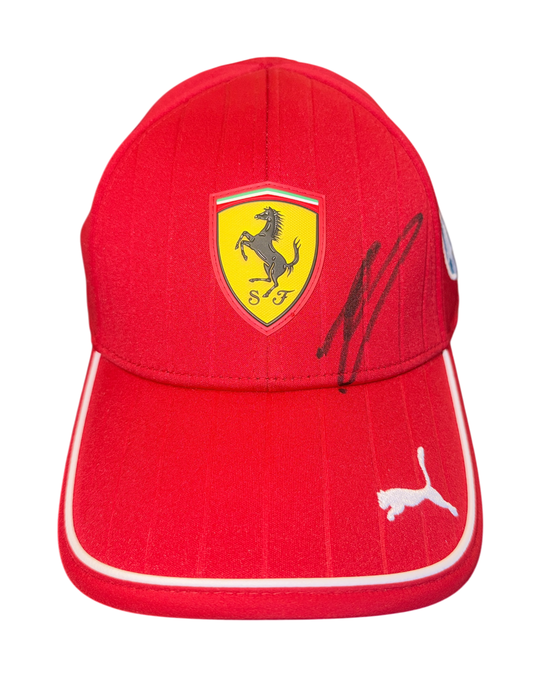 CHARLES LECLERC SIGNED FERRARI PUMA 2025 FORMULA 1 CAP (ACG CERT AG17772)-1