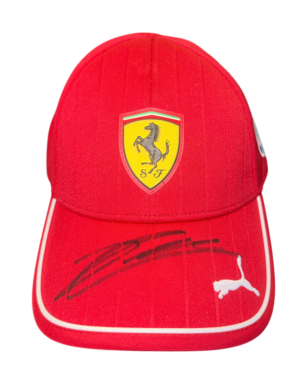 CHARLES LECLERC SIGNED FERRARI PUMA 2025 FORMULA 1 CAP (ACG CERT AG18804)-1