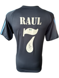 RAUL SIGNED REAL MADRID 2003/04 AWAY SHIRT (ACG CERT AG136188)-1