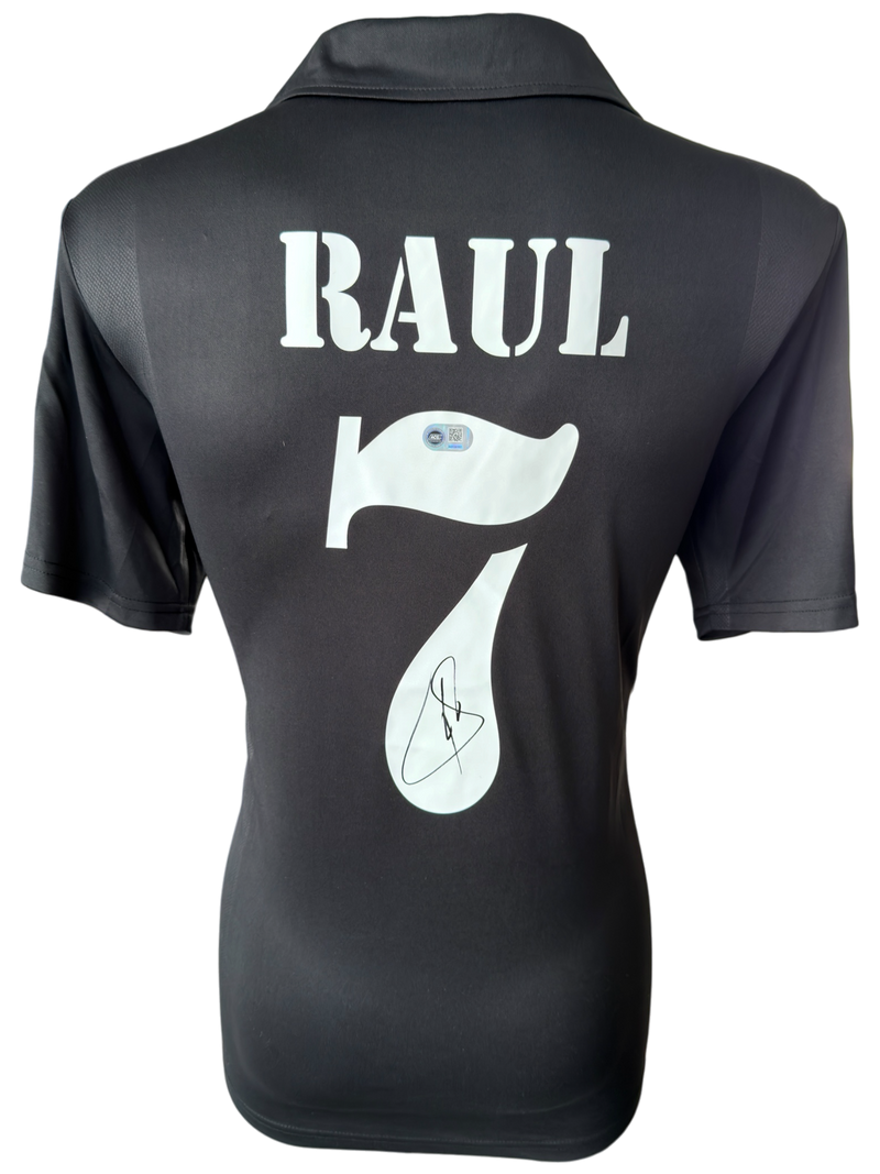 RAUL SIGNED REAL MADRID 2002/03 AWAY SHIRT (ACG CERT AG136192)-1