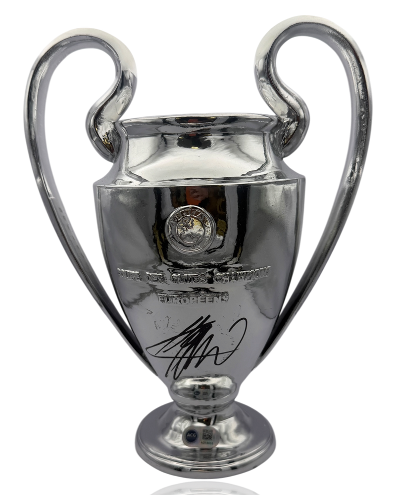 JURGEN KLOPP SIGNED REPLICA CHAMPIONS LEAGUE TROPHY 32CM (ACG CERT AG18833)-1