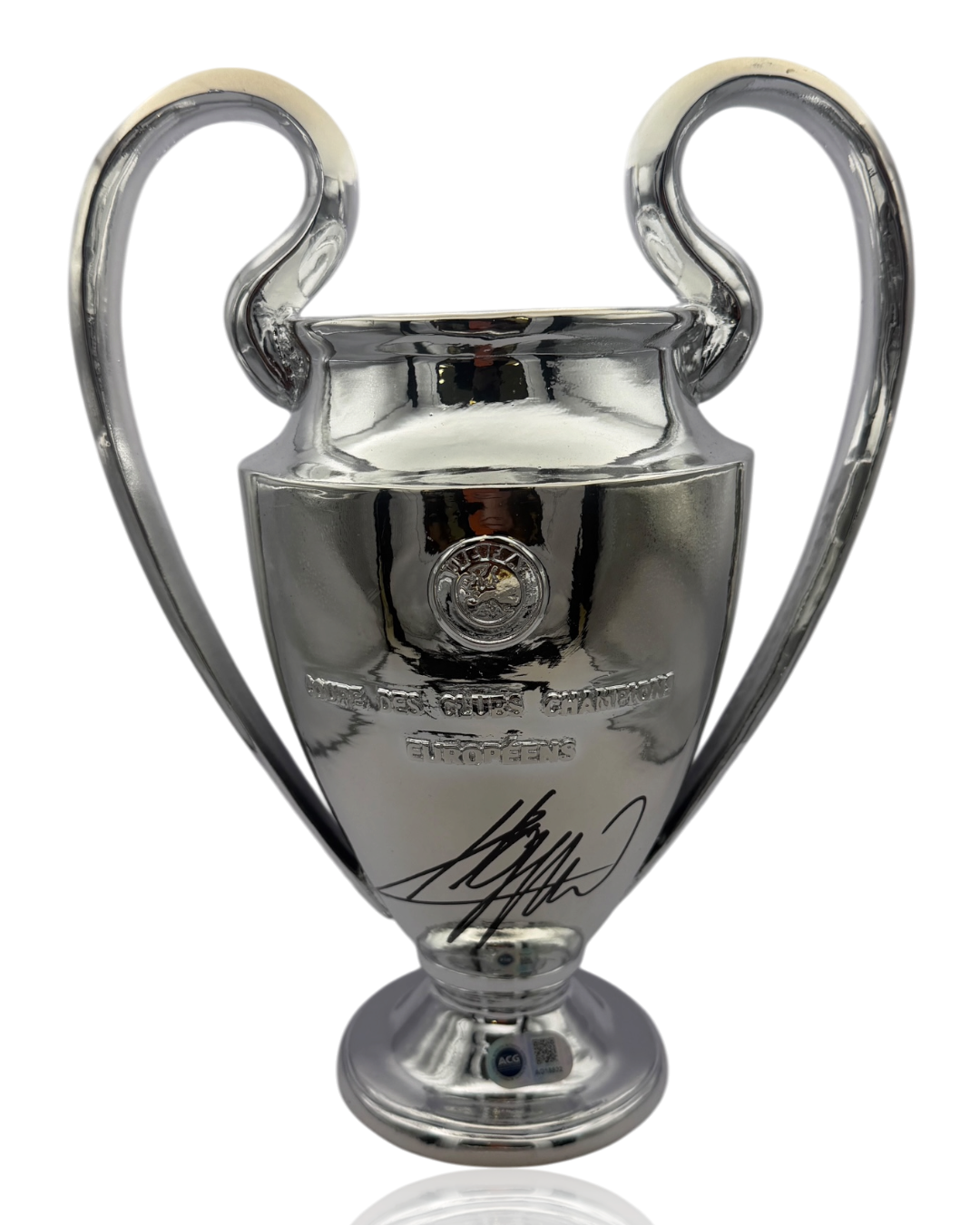 JURGEN KLOPP SIGNED REPLICA CHAMPIONS LEAGUE TROPHY 32CM (ACG CERT AG18832)-1