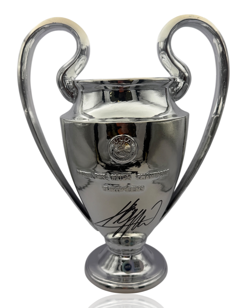 JURGEN KLOPP SIGNED REPLICA CHAMPIONS LEAGUE TROPHY 32CM (ACG CERT AG18832)-1