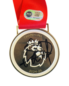 ARNE SLOT SIGNED LIVERPOOL 2024/25 LEAGUE WINNING MEDAL (ACG CERT AG18836)-1