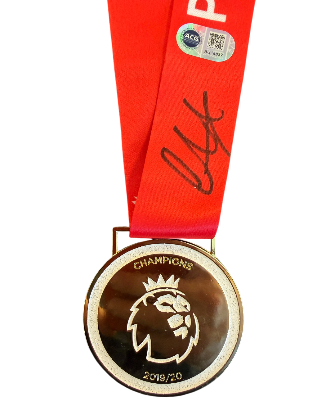 TRENT ALEXANDER-ARNOLD SIGNED LIVERPOOL 19/20 LEAGUE WINNERS MEDAL (ACG CERT AG18837)-1