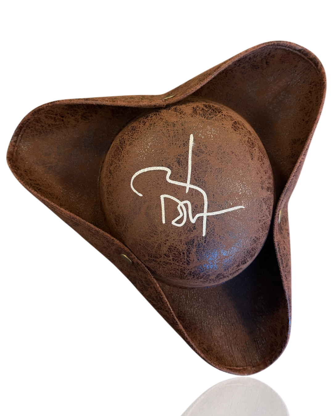 JOHNNY DEPP SIGNED PIRATES OF THE CARIBBEAN PIRATE HAT (ACG CERT AG18840)-1
